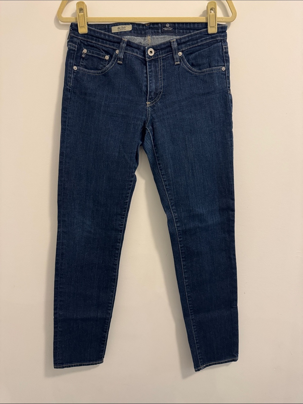 Ag Adriano Goldschmied Dark Indigo Skinny Jeans
